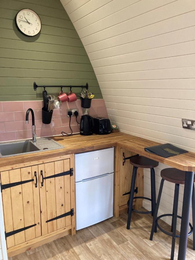 Delor - Bryntalch Glamping Pods Hotell Montgomery Exteriör bild