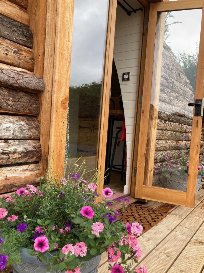 Delor - Bryntalch Glamping Pods Hotell Montgomery Exteriör bild